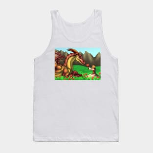 Appreciating a Dragon Tank Top